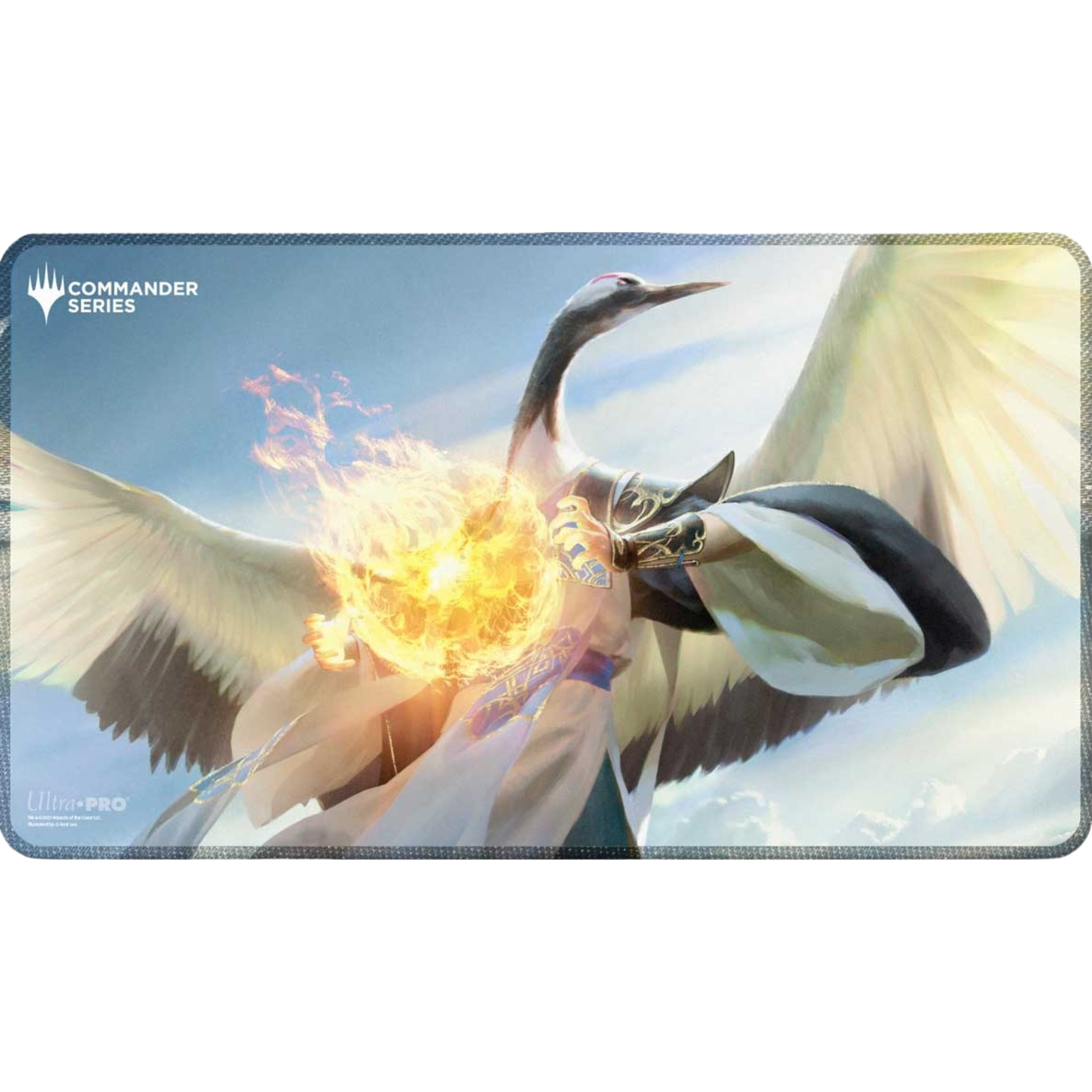 Commander Series #5 - Three Color Wedge - Kykar Stitched Playmat for Magic: The Gathering (Copy)
